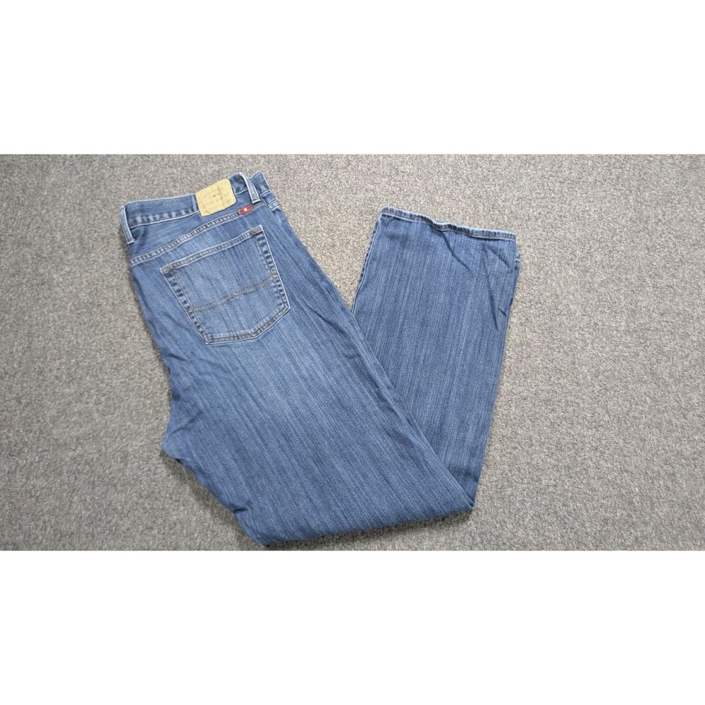 Lucky‎ Brand Jeans Mens 40x34 Blue Relaxed Straight Leg 181 Preppy Western